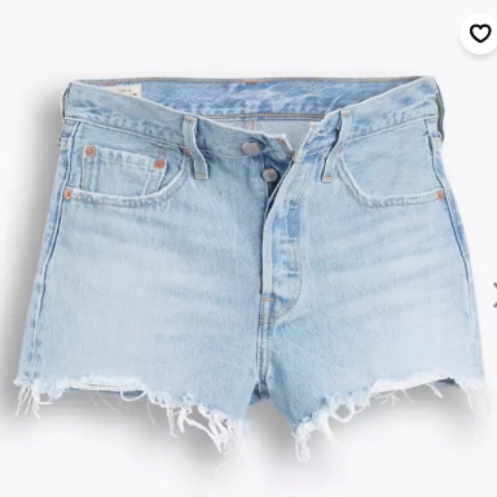 Levi's 501 Short, Luxor Heat Light Wash, 29 Waist